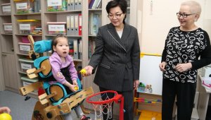 Министр труда и соцзащиты Светлана Жакупова прибыла в Алматы