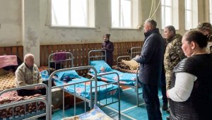 Десятки домов полностью разрушены в поселке Кобда Актюбинской области