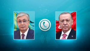 Токаев провел телефонный разговор с Президентом Турции