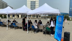 В Алматы проведена ярмарка государственных услуг