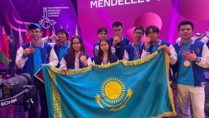 Казахстанские школьники выиграли 9 медалей на Международной Менделеевской олимпиаде