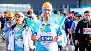 Две тысячи астанчан участвовали в марафоне «Забег единства»