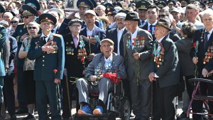 День Победы отметили в Алматы – фоторепортаж