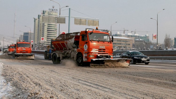 Как будут убирать улицы Алматы от снега