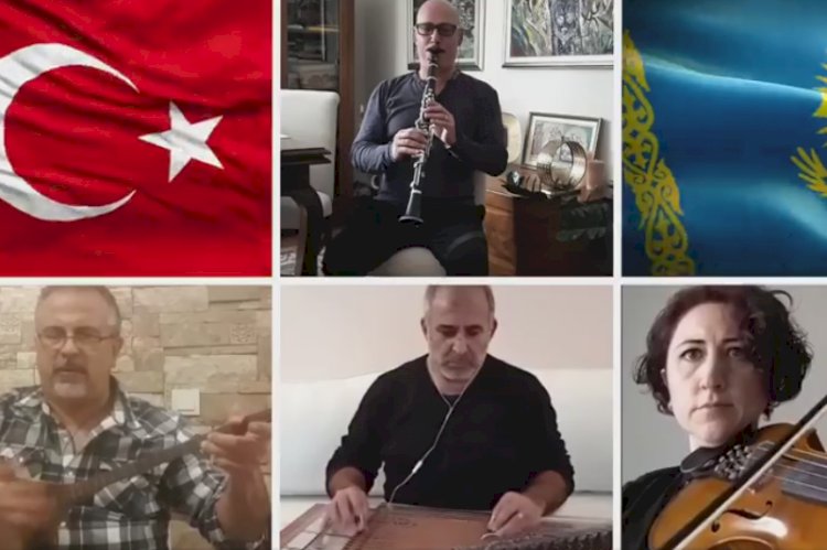 Турецкие звезды исполнили произведение «Елім менің» на слова Елбасы