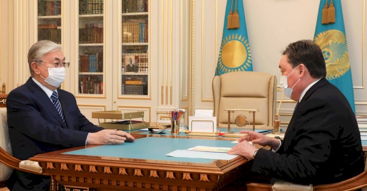 Мамин доложил Президенту о ситуации с коронавирусом в Казахстане