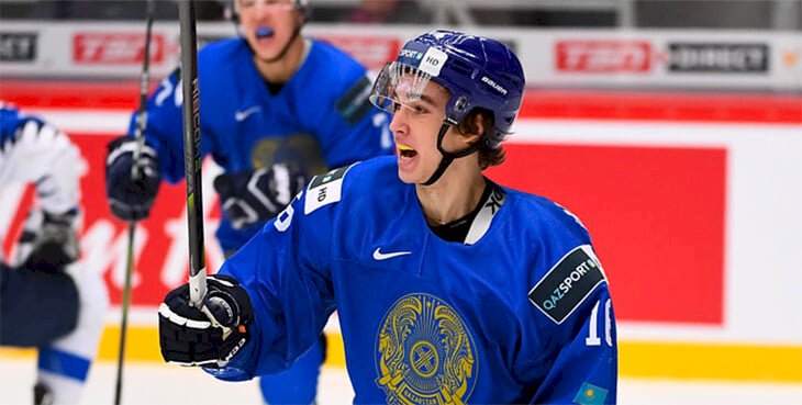 20-летний хоккеист Алматы выступает в главной юниорской лиге США