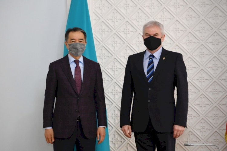 Аким Алматы и посол Венгрии обсудили вопросы сотрудничества