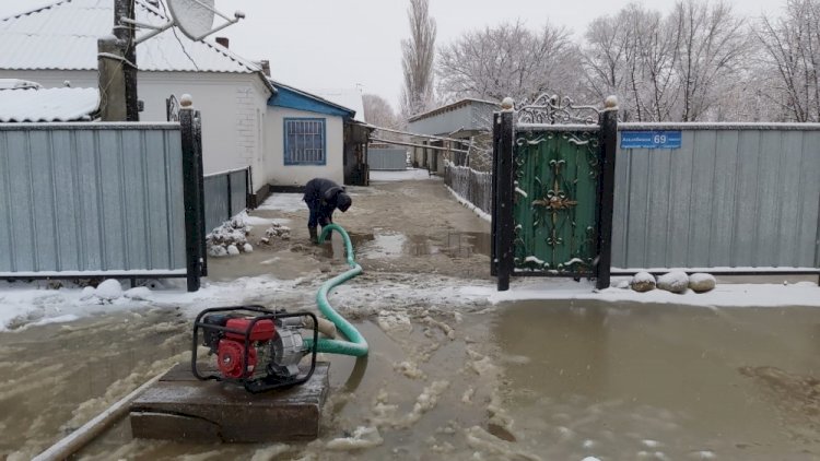 Три поселка подтопило в Алматинской области