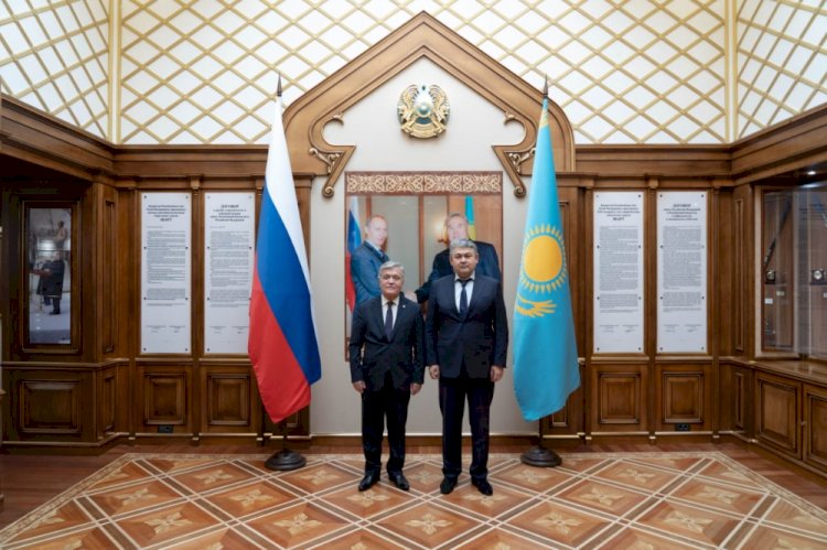 Ильхом Нематов посетил посольство Казахстана в Москве