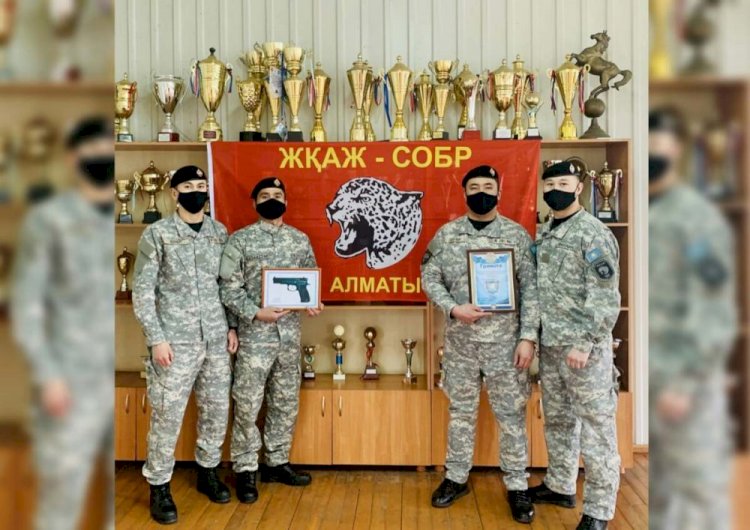 Бойцы алматинского СОБР заняли первое место на турнире МВД РК