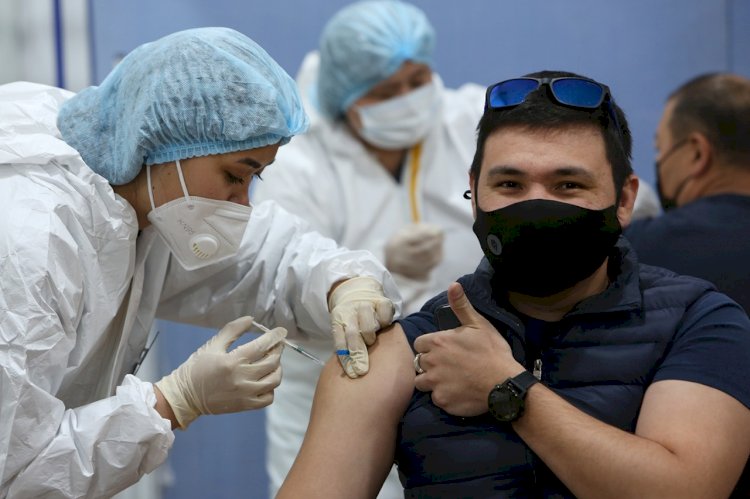 Алматы лидирует по темпам вакцинации населения в стране  