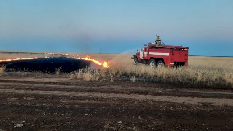 В МЧС Казахстана готовятся к сезону лесных  и степных пожаров