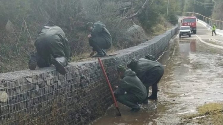 Подтопление устранили в горной местности Алматы