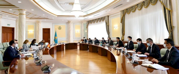 Испания заинтересована в расширении стратегического партнерства с Казахстаном