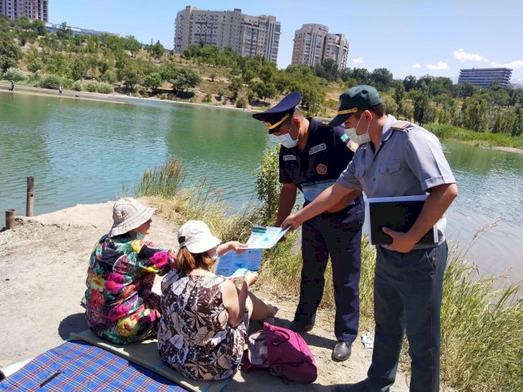 Алматинские спасатели предупредили об опасности купания на «диких» водоемах