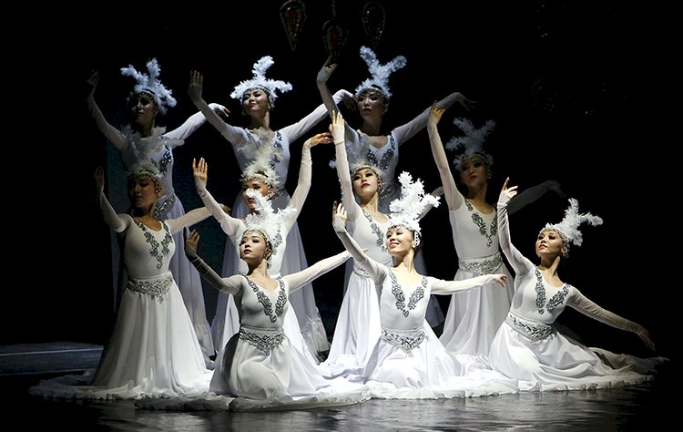 В Алматы прошел вечер казахской хореографии
