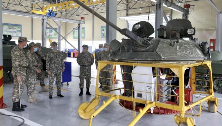 Современный сервис-центр для военной техники создан в Алматы