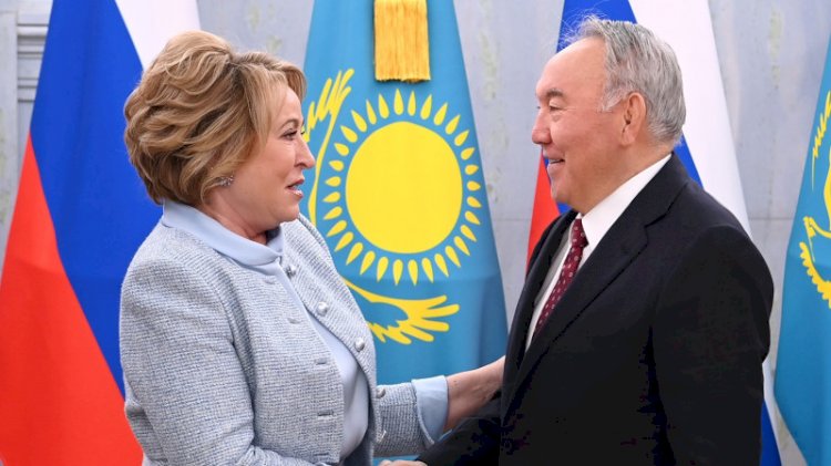 Нурсултан Назарбаев встретился с Валентиной Матвиенко
