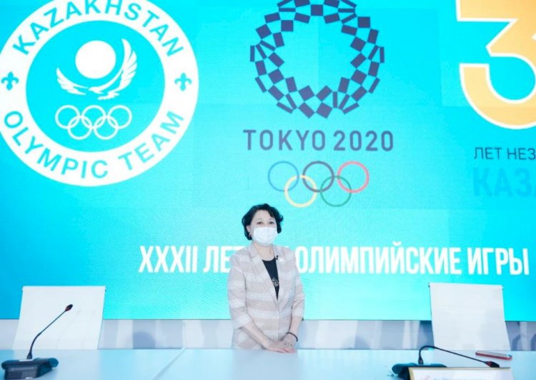 Актоты Раимкулова напутствовала олимпийскую сборную Казахстана