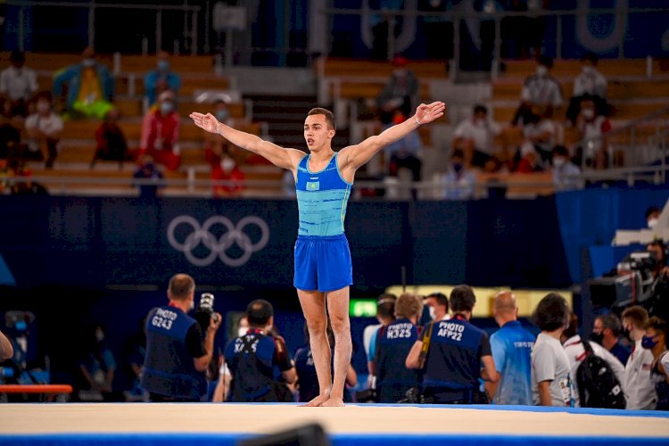 Казахстанский гимнаст стал пятым на Олимпийских играх в Токио