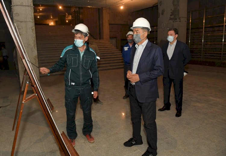 Темпы строительства метро и магистральных дорог Алматы проверил Бакытжан Сагинтаев