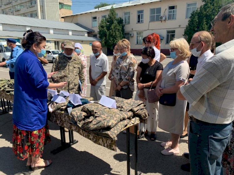День открытых дверей прошел в военно-технической школе Алматы