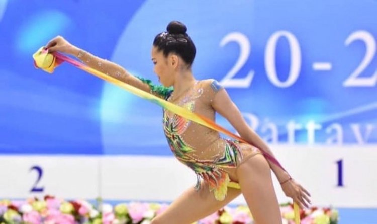 Эльжана Таниева стала третьей на международном турнире по гимнастике