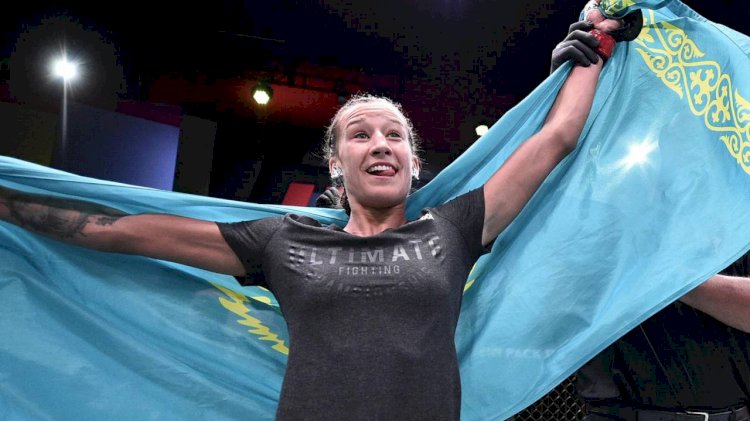 Казахстанка Мария Агапова победила в UFC «Колумбийскую королеву»