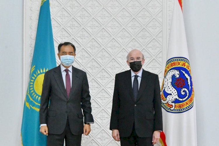 Бакытжан Сагинтаев встретился с послом Мексики в Турции и Казахстане