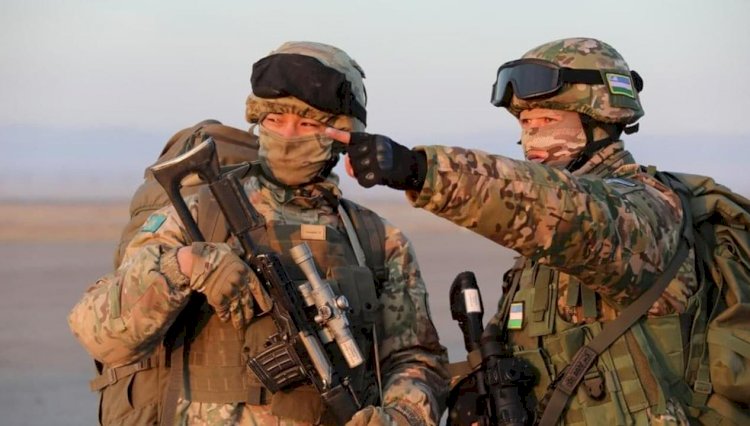 Военные Казахстана и Узбекистана проведут совместные учения