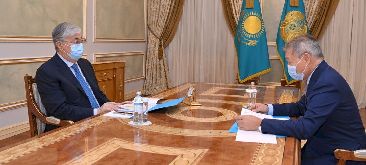 Президент заслушал отчет акима Восточно-Казахстанской области Даниала Ахметова