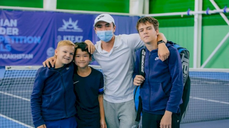 Юные казахстанские теннисисты впервые вышли в финал чемпионата Азии