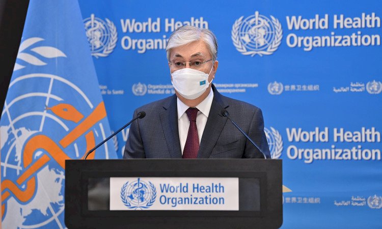 Токаев выступил на открытии Специальной сессии Всемирной ассамблеи здравоохранения ВОЗ