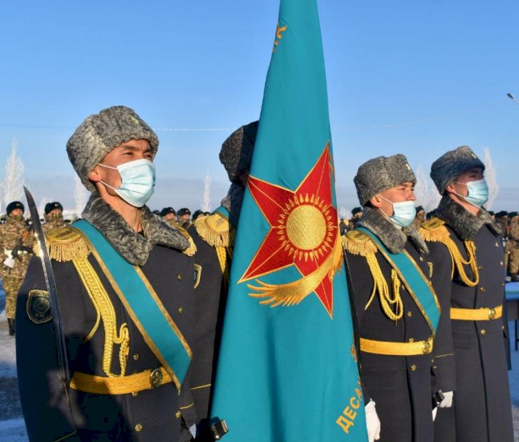 Десантники Казахстана присягнули на верность своему народу и Президенту