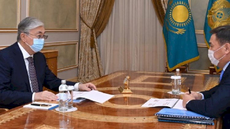 Президент РК принял главу Антикоррупционной службы Марата Ахметжанова