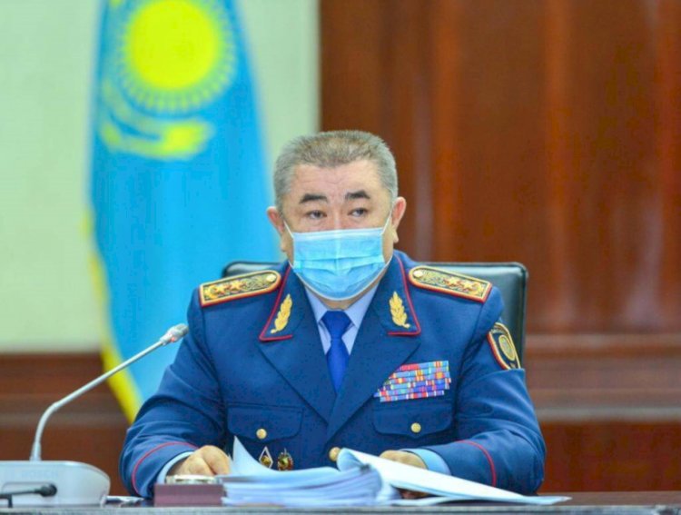 Ерлан Тургумбаев назвал задачи МВД на 2022 год