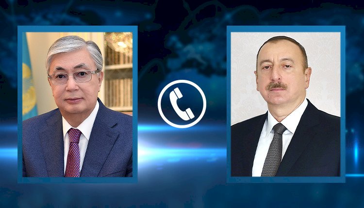 Состоялся телефонный разговор Касым-Жомарта Токаева с Ильхамом Алиевым