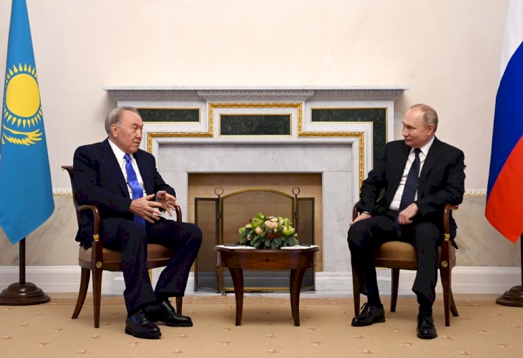 Путин высоко оценил вклад Нурсултана Назарбаева в развитие сотрудничества в ЕАЭС