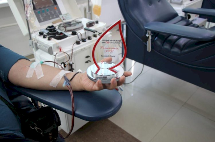 В Алматы из столицы Казахстана доставлено 360 доз крови
