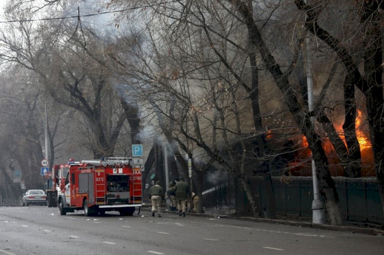 Алмалинский район Алматы больше всего пострадал в ходе январских событий