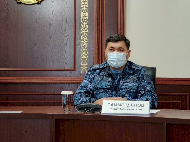 Как главный полицейский Алматы оценил работу своих сотрудников
