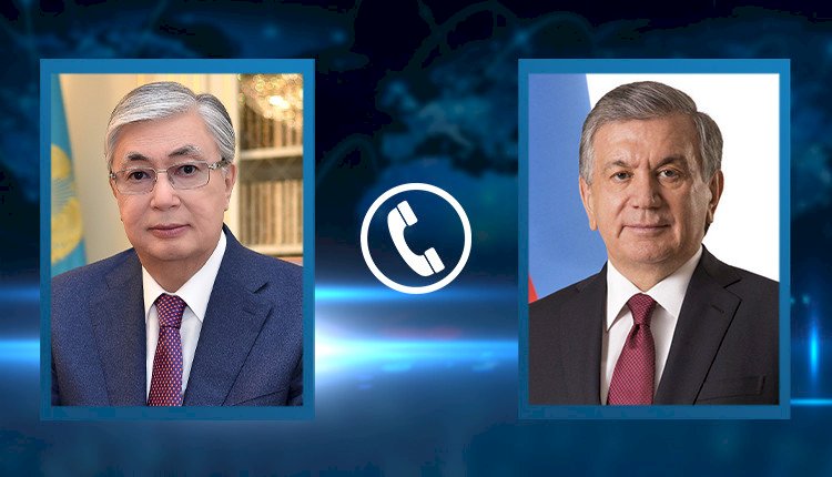 Состоялся телефонный разговор руководителей Казахстана и Узбекистана