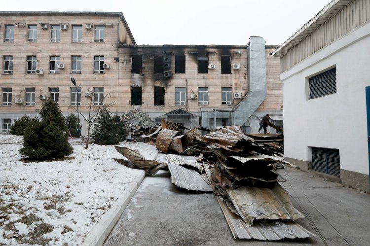 Во время январских событий пострадали порядка 1,5 тысячи зданий и сооружений – МВД РК