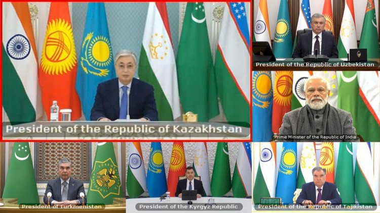 Президент РК принял участие в саммите «Центральная Азия – Индия»