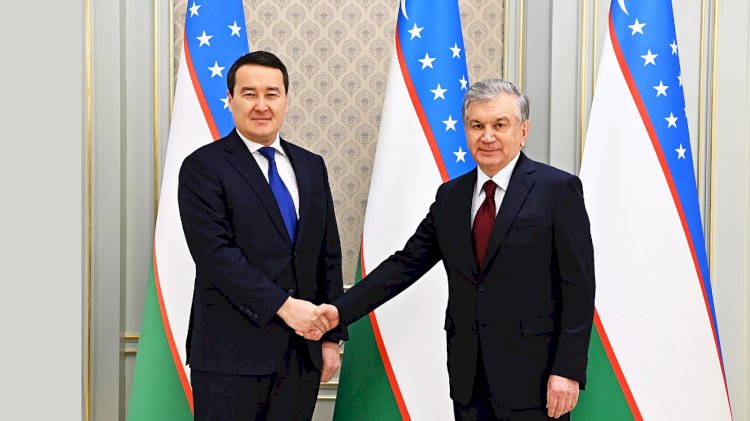 Премьер-министр Казахстана провел переговоры с Президентом Узбекистана