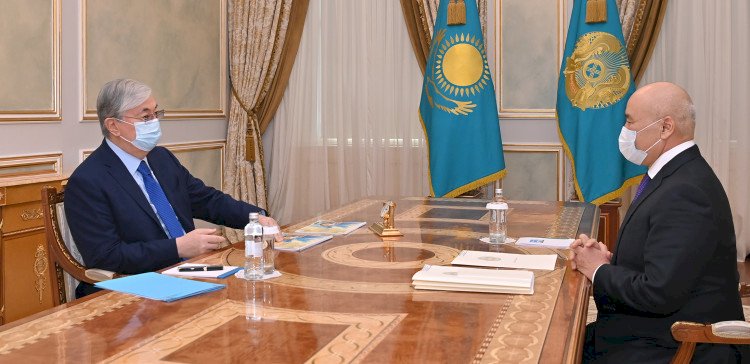 Президент принял акима Туркестанской области