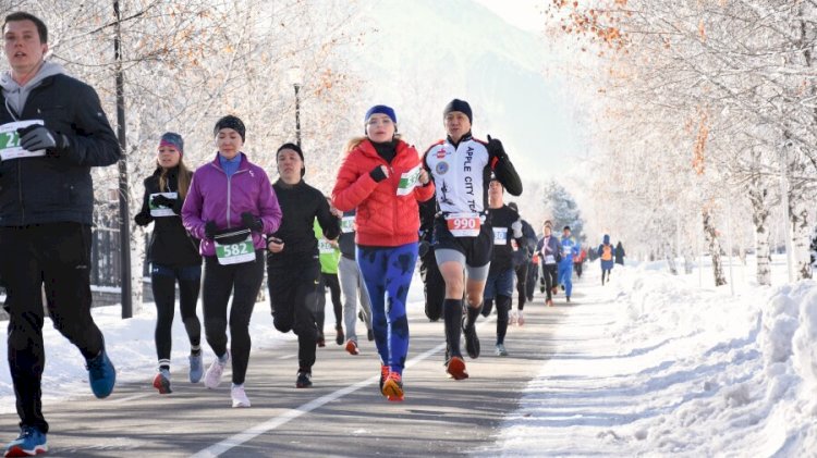 В Алматы 20 февраля состоится зимний городской массовый забег