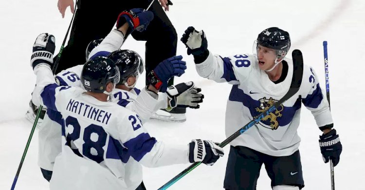 Финская сборная по хоккею впервые выиграла «золото» Олимпиады
