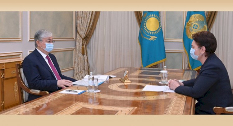 Президенту Казахстана рассказали о том, что сделано в Кызылординской области за 2021 год